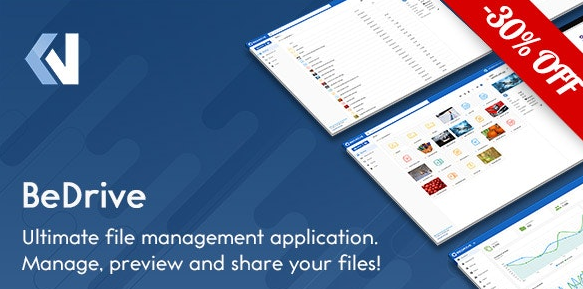 BeDrive v2.2.0- PHP文件分享和云存储源码破解版